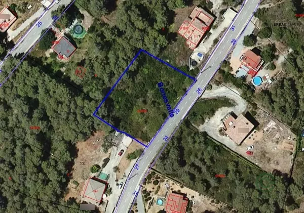 Terreno urbano de 0,1737 ha en venta en Olesa de bonesvalls, Barcelona
