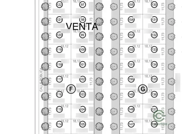 Terreno urbano de 0,0212 ha en venta en Santa fe