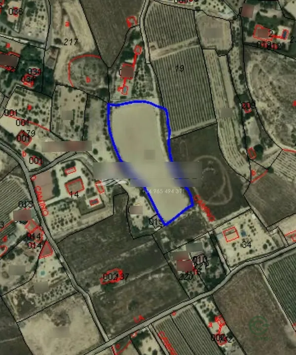 Finca agrícola de 0,7213 ha en venta en Novelda, Alicante