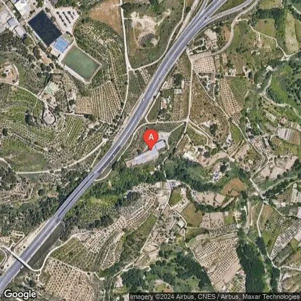 Finca rústica de 7,54 ha en venta en Cocentaina, Alicante